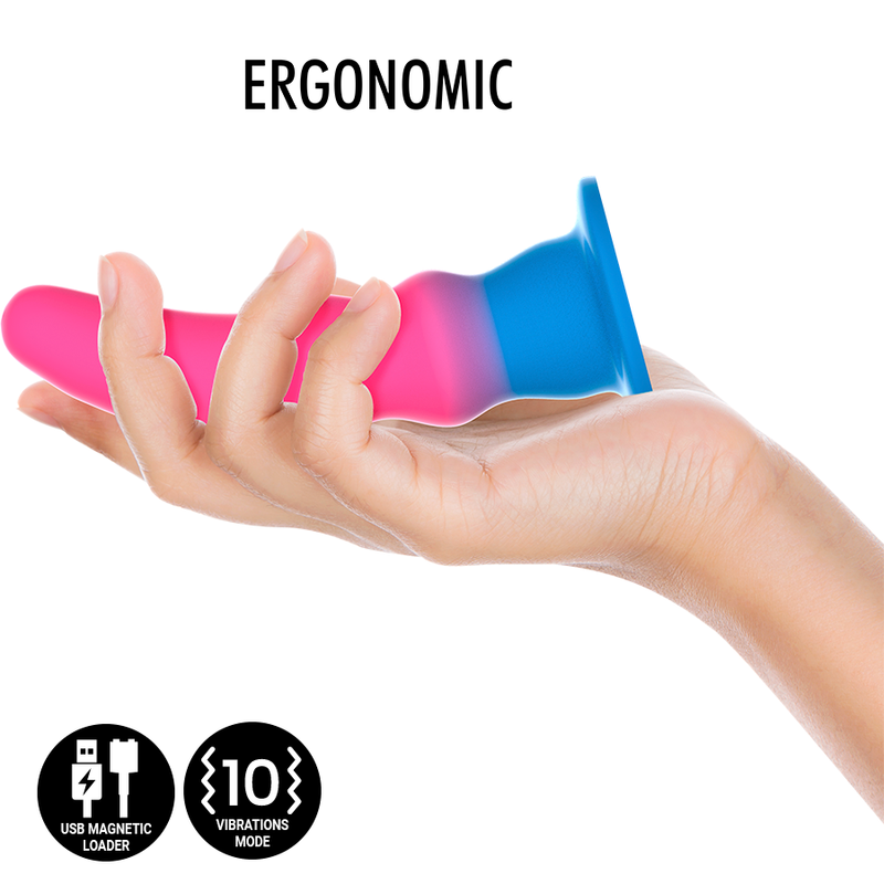 MYTHOLOGY - KUNO UTOPIA DILDO - VIBRATORE COMPATIBILE CON TECNOLOGIA WIRELESS WATCHME