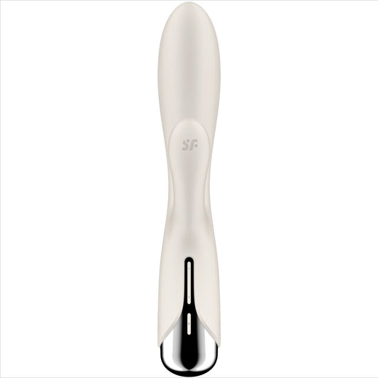 SATISFYER - SPINNING RABBIT 1 STIMOLAZIONE CLITORIDE E PUNTO G BEIGE