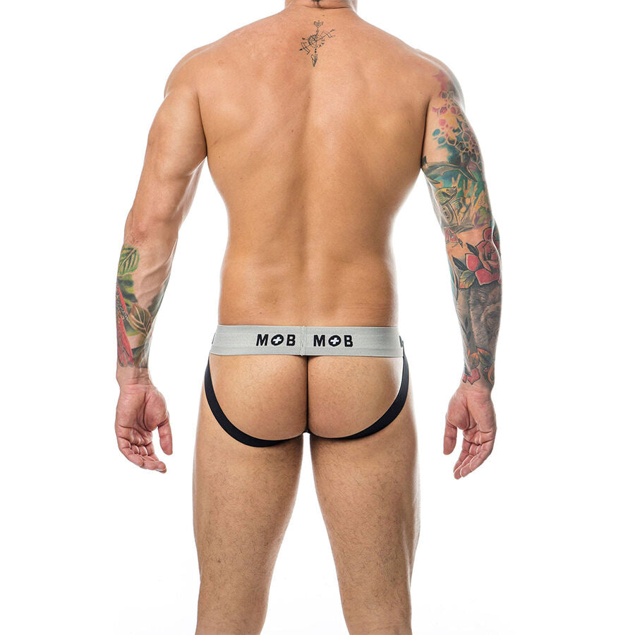 MOB - JOCK BIANCO A RIGHE CLASSICHE TAGLIA S