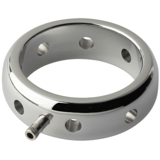 ELECTRASTIM - ANELLO ELETTROMAGNETICO PER PENE IN METALLO PRESTIGE 42 MM