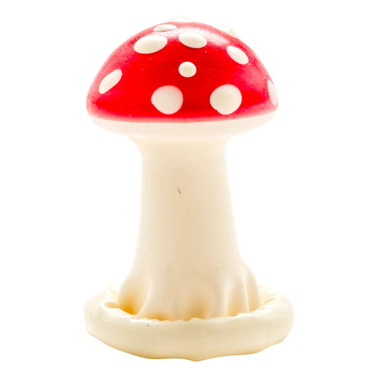 CONDOMERIE - PRESERVATIVI NOVITÀ DIPINTI A MANO MODELLO TOADSTOOL 1
