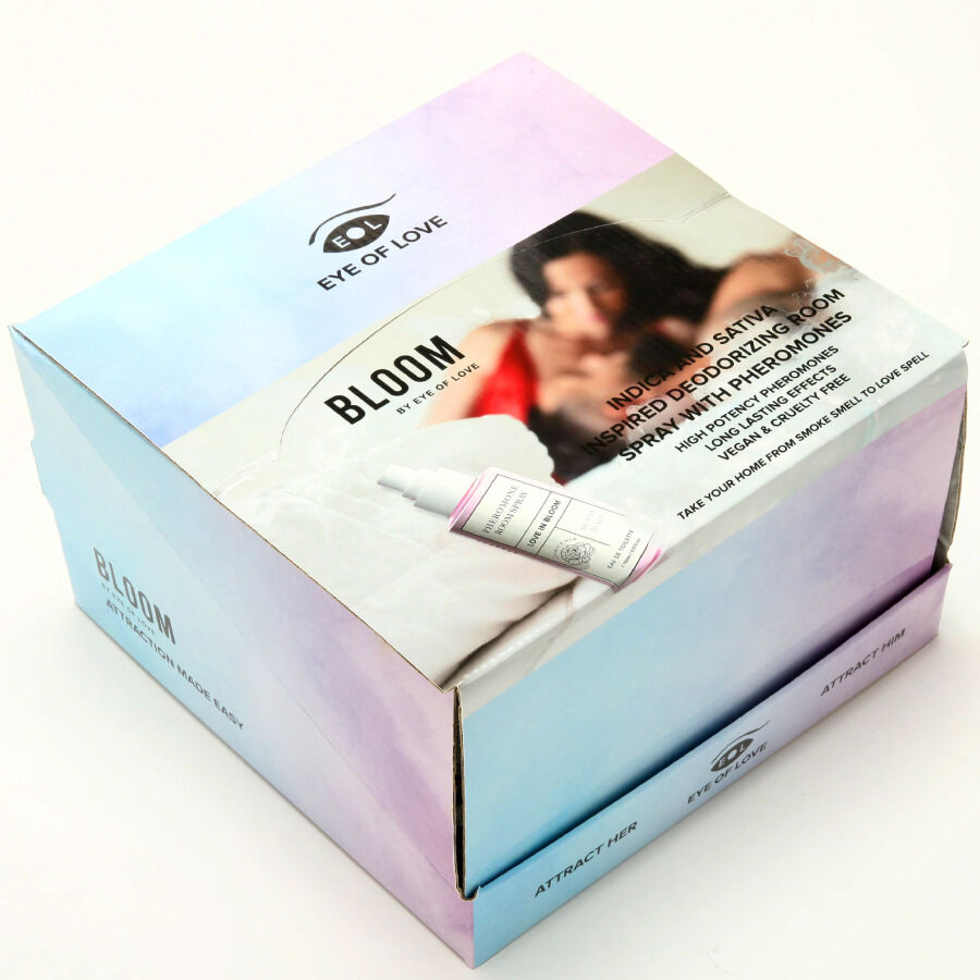 EYE OF LOVE - BLOOM SPRAY PER AMBIENTI 4X4 DISPLAY