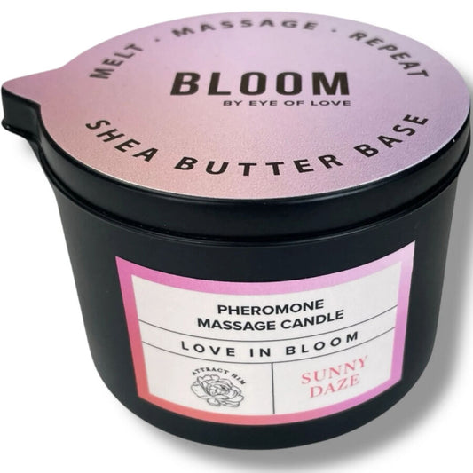 EYE OF LOVE - BLOOM CANDELA DA MASSAGGIO SATIVA SUNNY DAZE 150 ML