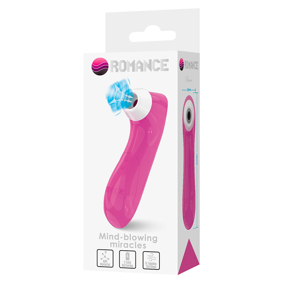 ROMANCE - DISPOSITIVO DI ASPIRAZIONE CLITORIDEA CON TECNOLOGIA A PULSAZIONE ROSA