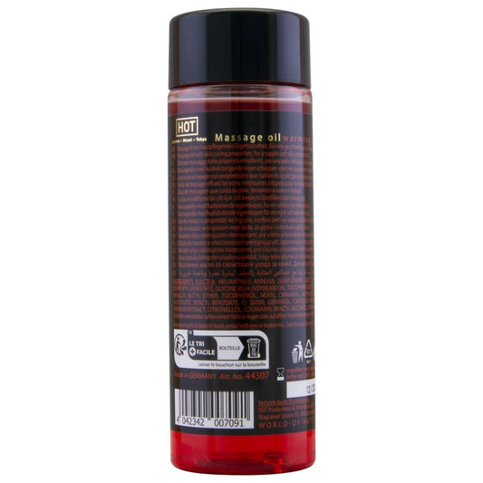 HOT - OLIO DA MASSAGGIO RISCALDANTE 100 ML