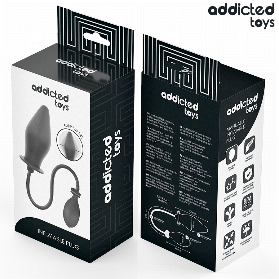 ADDICTED TOYS - PLUG ANALE GONFIABILE MODELLO 2