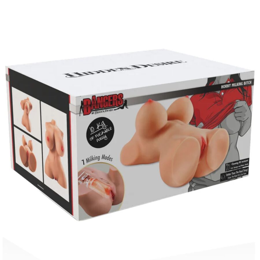 DESIDERIO NASCOSTO - TORSO DI CAGNA DA MUNGITURA ECCITATA MASTURBATORE FEMMINILE 10 KG