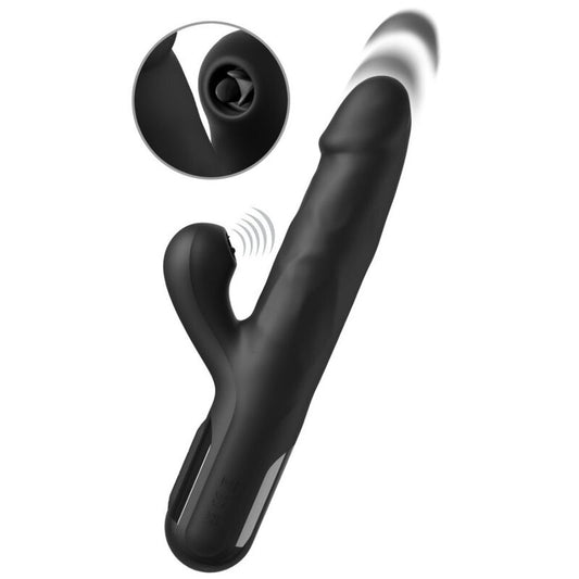 FETISH FANTASY SERIES - VIBRATORE A RAGAZZE IN SILICONE SONIX, NERO