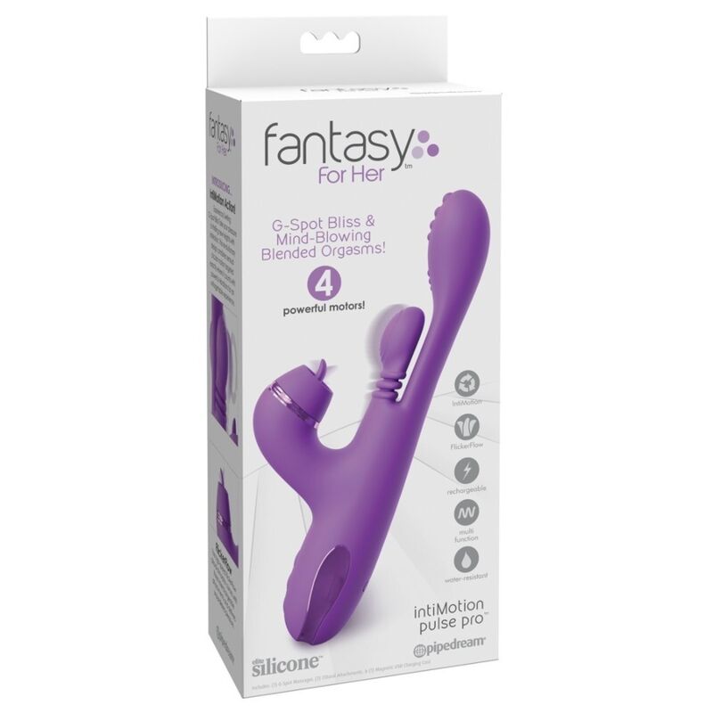 FANTASY FOR HER - VIBRATORE A RAGAZZE INTIMOTION PULSE PRO VIBE VIBRATORE VIOLA