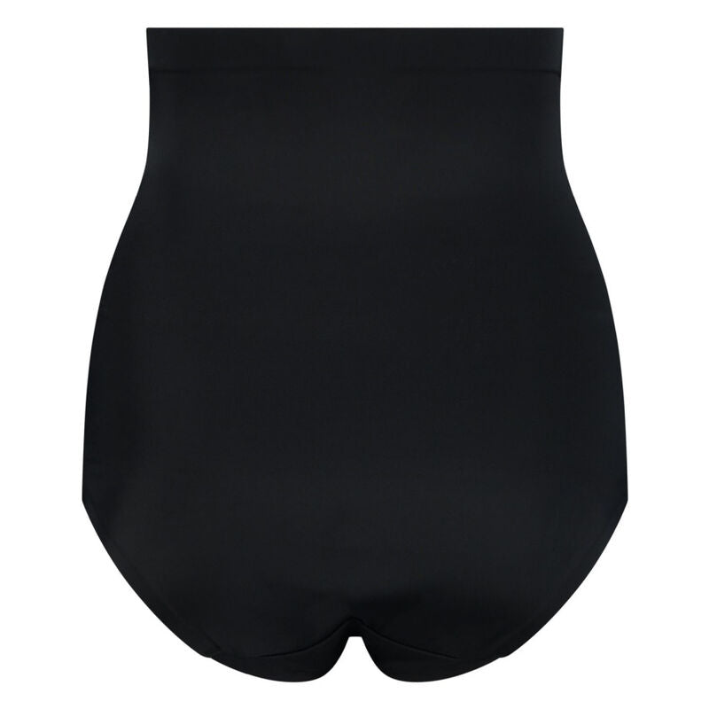 BYE-BRA - FAJA SENZA CUCITURE STILE PANTIES NERO MISURARE L