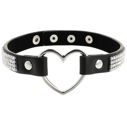 COQUETTE CHIC DESIRE - GIROCOLLO IN PELLE VEGANA CON CUORE