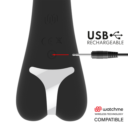 BRILLY GLAM - ERIK VIBRATORE + TELECOMANDO WATCHME