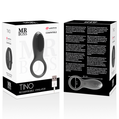 MR BOSS - TINO ANELLO STIMOLANTE + TELECOMANDO WATCHME