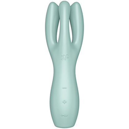 SATISFYER - VIBRATORE THREESOME 3 MENTA