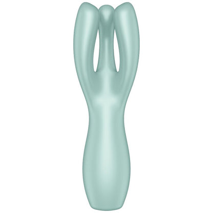 SATISFYER - VIBRATORE THREESOME 3 MENTA