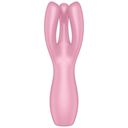 SATISFYER - VIBRATORE THREESOME 3 ROSA