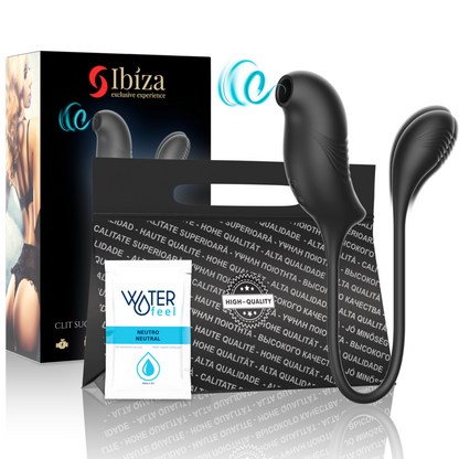 IBIZA - STIMOLATORE MAGICO PER CLITORIDE CON ASPIRAZIONE E VIBRAZIONE
