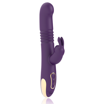 TREASURE - BASTIAN VIBRATORE RABBIT UP & DOWN ROTATORE E VIBRATORE + TELECOMANDO WATCHME