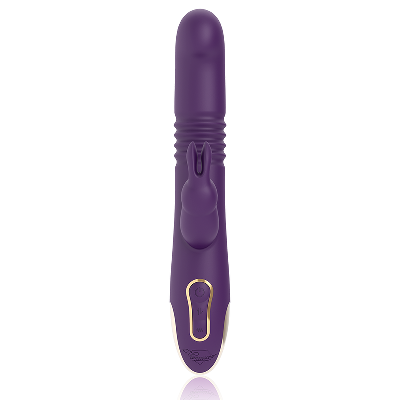 TREASURE - BASTIAN VIBRATORE RABBIT UP & DOWN ROTATORE E VIBRATORE + TELECOMANDO WATCHME