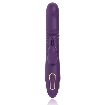 TREASURE - BASTIAN VIBRATORE RABBIT UP & DOWN ROTATORE E VIBRATORE + TELECOMANDO WATCHME