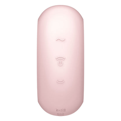 SATISFYER - STIMOLATORE E VIBRATORE A DOPPIO PRO TO GO 3 ROSA