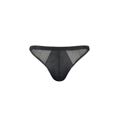 PASSION - 034 SLIP OPEN LUKE NERO L/XL