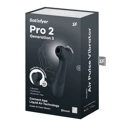 SATISFYER - PRO 2 GENERAZIONE 3 BLUETOOTH NERO E APP
