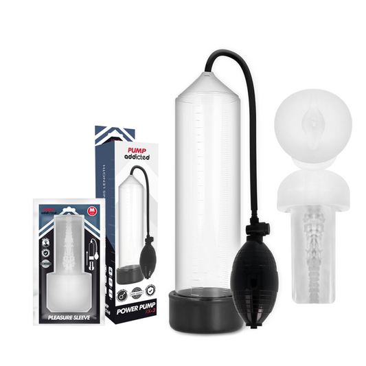 PUMP ADDICTED - RX3 TRASPARENTE CON MANICOTTO DEL PIACERE