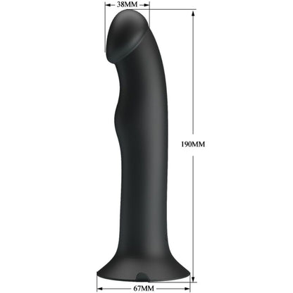 PRETTY LOVE - VIBRATORE E SUCCHIATORE CLITORIDEO MURRAY BLACK