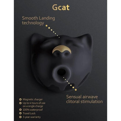 G-VIBE - GCAT MYSTIC CLITORIAL SUCKER NERO