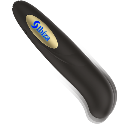 IBIZA - STIMOLATORE CLITORIDE CARICATORE USB 10 MODALIT VIBRAZIONE DORATO 13 X 2,9 CM