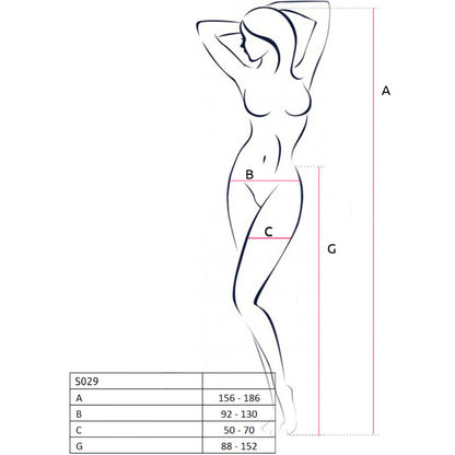PASSION - S029 CALZE BIANCHE CON GIARRETTIERA TAGLIA UNICA