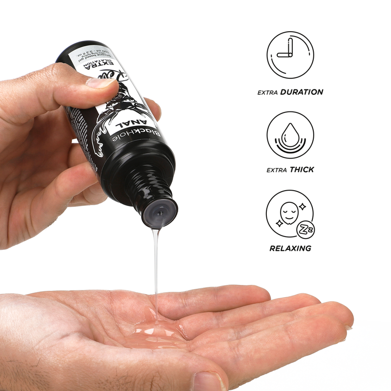 BLACK HOLE - GEL DILATAZIONE ANALE A BASE DI SILICONE 100 ML