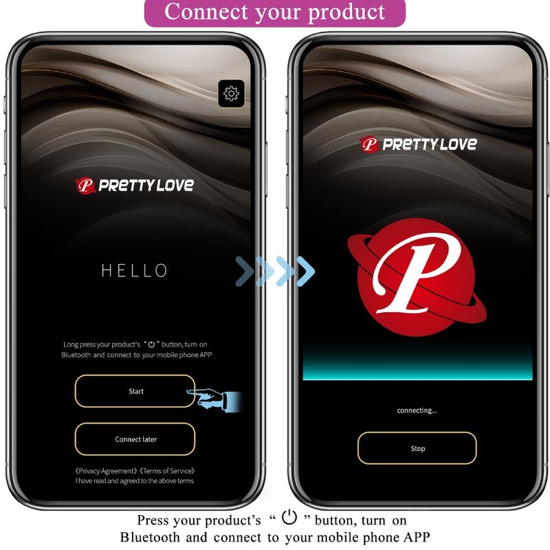 PRETTY LOVE - UOVO VIBRANTE RICARICABILE ROSA CATALINA APP