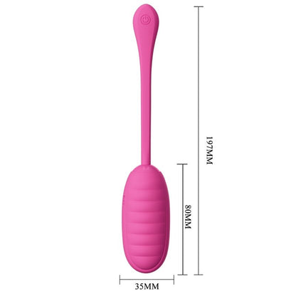 PRETTY LOVE - UOVO VIBRANTE RICARICABILE ROSA CATALINA APP