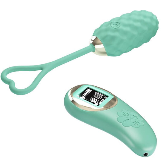 PRETTY LOVE - UOVO VIBRANTE CON TELECOMANDO VERDE VIVIAN