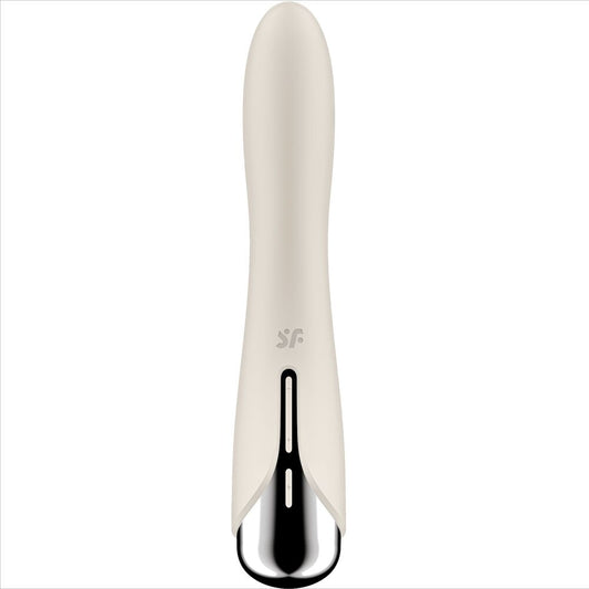 SATISFYER - VIBRATORE ROTATORE SPINNING VIBE 1 G-SPOT BEIGE