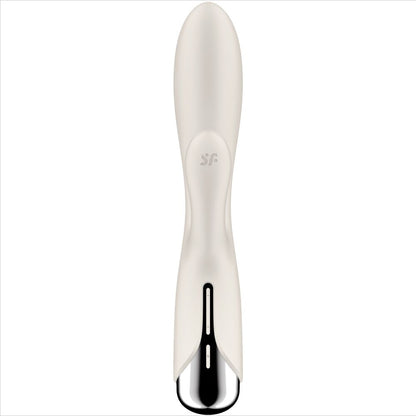 SATISFYER - SPINNING RABBIT 1 STIMOLAZIONE CLITORIDE E PUNTO G BEIGE