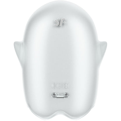 SATISFYER - GHOST AIR PULSE & VIBRATORE BIANCO