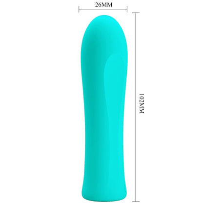 PRETTY LOVE - ALFREDA SUPER POWER VIBRATORE VERDE ACQUA
