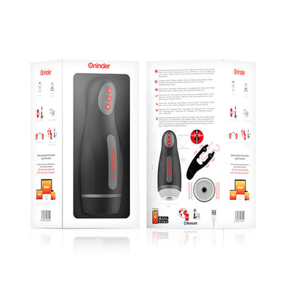 ONINDER - SEOUL MASTURBATORE MASCHILE RICARICABILE 10 VELOCITÀ - APP GRATUITA