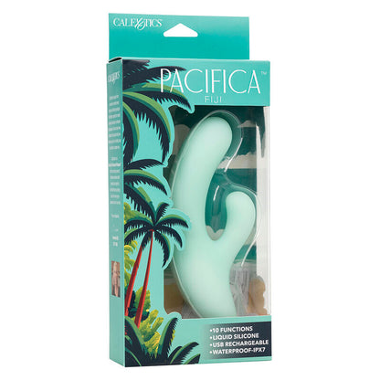 CALEXOTICS - PACIFICA FIJI VIBRATORE E STIMOLATORE PUNTO G 10 VIBRAZIONI AQUA