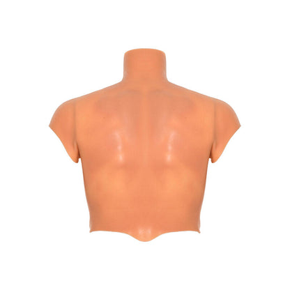 DESIDERIO NASCOSTO - MAGLIETTA ALTER EGO IN SILICONE CON TORSO MASCHILE E ADDOMINALI IN CARNE