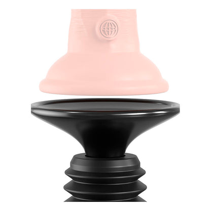 FETISH FANTASY SERIES - BODY DOCK MORSETTO PER DILDO THRUSTER CON 7 MODALITÀ DI SPINTA NERO