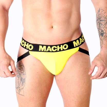 MACHO - MX25A JOCK LYCRA GIALLO XL