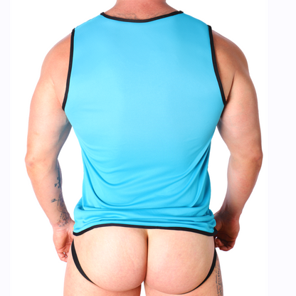 MACHO - MAGLIETTA BLU S/M