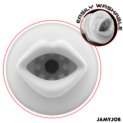 JAMYJOB - BLAZE MASTURBATORE AUTOMATICO CON 5 MODALITÀ DI ASPIRAZIONE E VIBRAZIONE