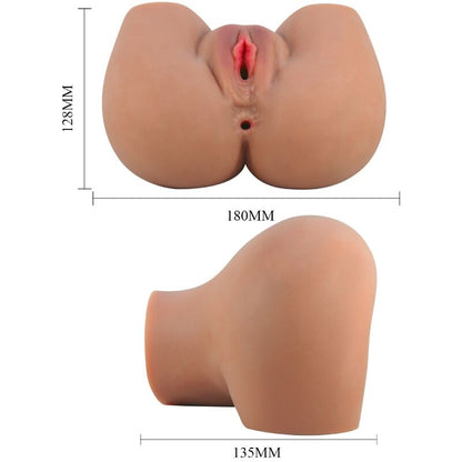 CRAZY BULL - VIBRATORE MILA CON VAGINA REALISTICA E CONTROLLO ANO REMOTO