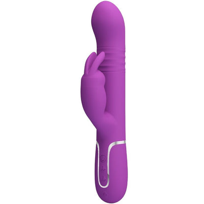 PRETTY LOVE - COALE 4 IN 1 MULTIFUNZIONE VIBRATORE CONIGLIO VIOLA