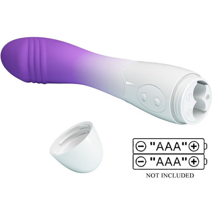 PRETTY LOVE - VIBRATORE ELEMENTAL G-SPOT 30 VIBRAZIONI VIOLA